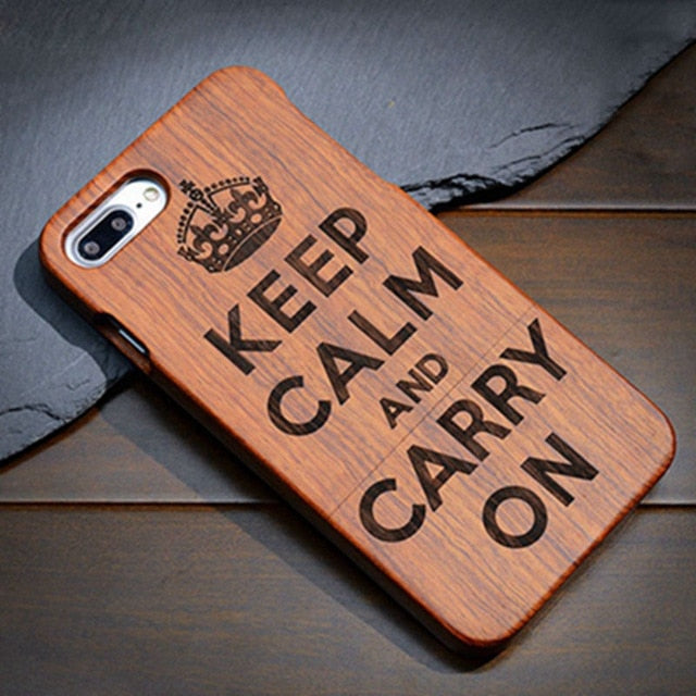 Wood Case For Samsung Galaxy S5 S6 S7 S8 S9 Edge Plus Note 3 8 9 Celular Phone Cases Cover 100% Natural Bamboo Carving Fundas