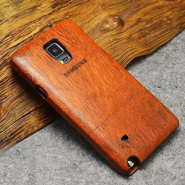 Full Wood Case For Samsung Galaxy Note 9 8 S5 S6 S7 S8 S9 Edge Plus Phone Cover 100% Natural Bamboo Handmade Carving Cases