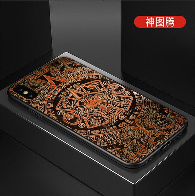 2019 New For iPhone XS Max Case Slim Wood Back Cover TPU Bumper Case For iPhone X XR iPhone XS Phone Cases