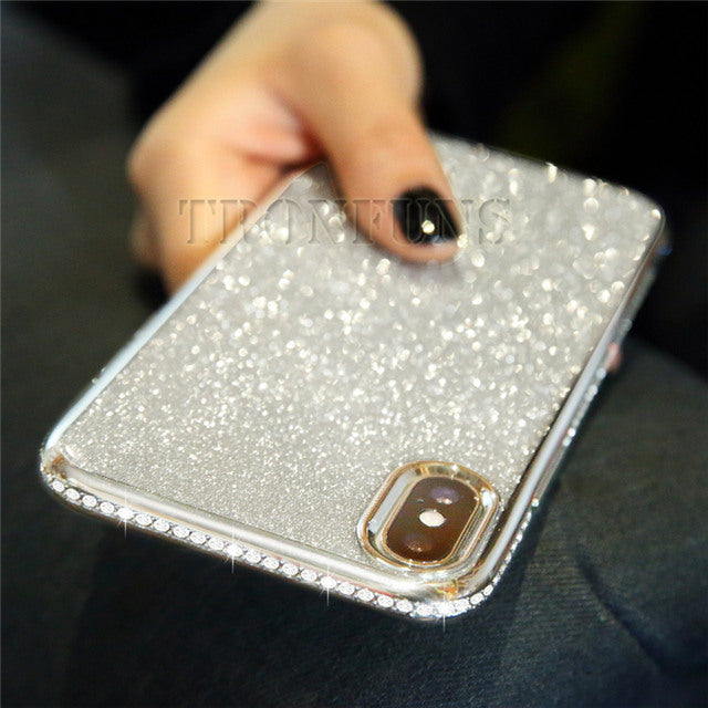 Diamond Soft Case for Samsung Galaxy A70 A50 A30 A40 A20 A10 A60 A80 A90 M10 M20 M30 For Samsung A7 2018 A750 Glitter TPU Cover