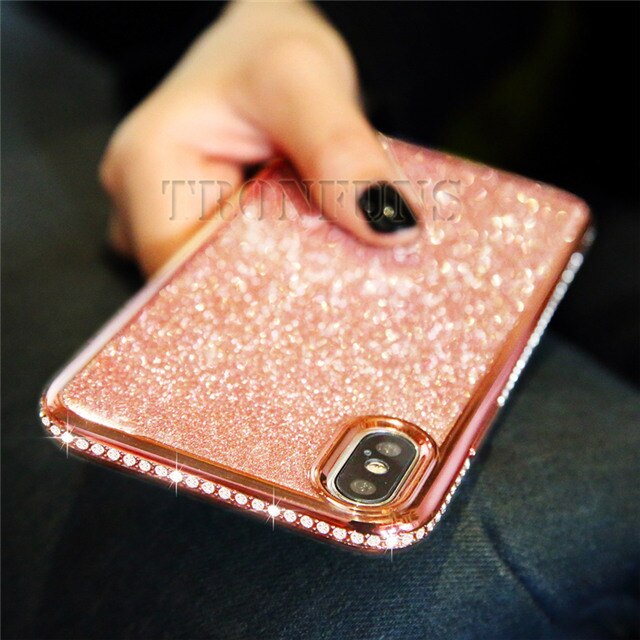 Diamond Soft Case for Samsung Galaxy A70 A50 A30 A40 A20 A10 A60 A80 A90 M10 M20 M30 For Samsung A7 2018 A750 Glitter TPU Cover
