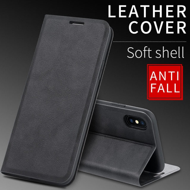 New Flip Wallet Case For Xiaomi Redmi 7A Case Leather Retro Card Holder Slim Back Cover For Xiaomi Redmi 7 Note 7 Pro Phone Case