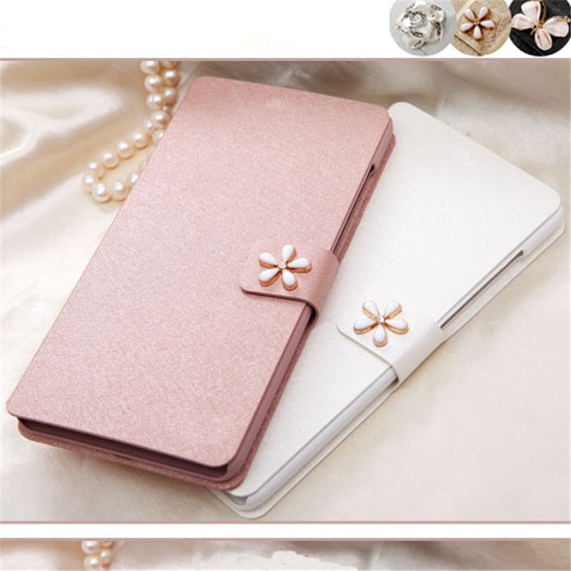Luxury Phone Case For Huawei P8 Lite P30 lite P9 P10 P20 Lite p9lite mini P 8 Lite 2017 PU Leather Flip Stand Case Cover