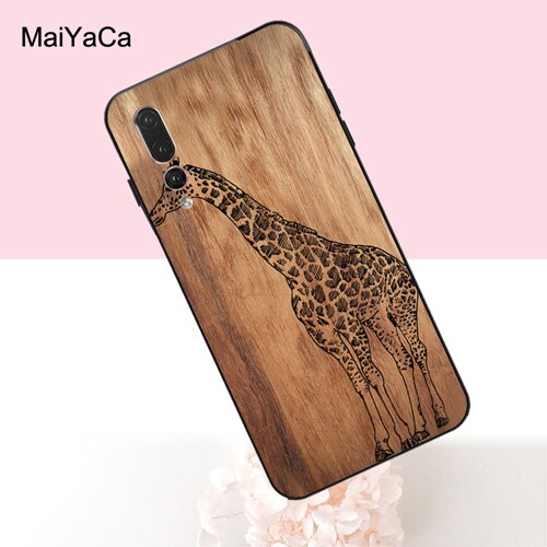 MaiYaCa Bamboo Wood Pattern Skull Case For Huawei P20 P30 Lite Pro P Smart Mate 20 10 Lite Honor 20 8X Nova 3I Y9 Y7 Prime 2018