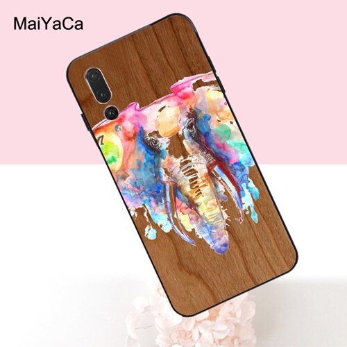 MaiYaCa Bamboo Wood Pattern Skull Case For Huawei P20 P30 Lite Pro P Smart Mate 20 10 Lite Honor 20 8X Nova 3I Y9 Y7 Prime 2018