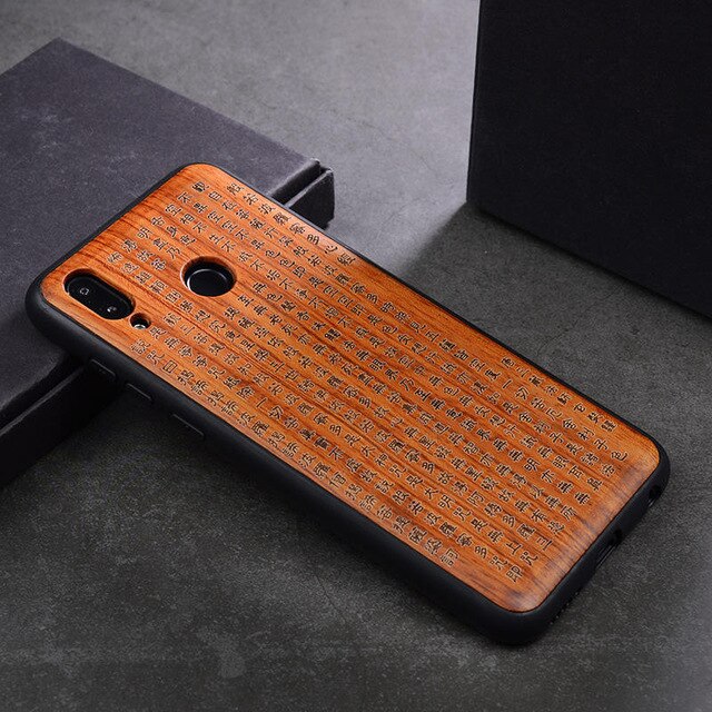 2019 New Huawei Honor 8x Case Slim Wood Back Cover TPU Bumper Case For Huawei Honor 8x Phone Cases Honor-8x