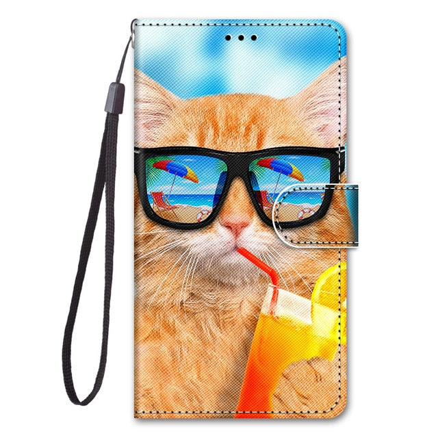 Wallet Case For Xiaomi Redmi 6a 6 Pro 7 7a Go K20 Pro Case Flip Phone Cover Luxury Leather Stand Protective Cart Slot Holder