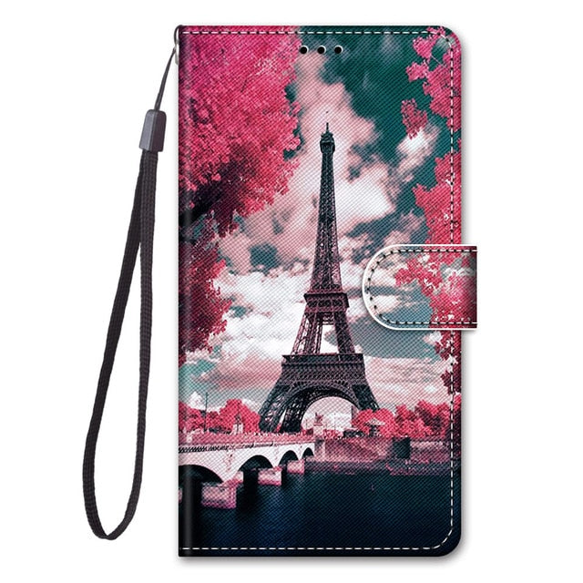 Wallet Case For Xiaomi Redmi 6a 6 Pro 7 7a Go K20 Pro Case Flip Phone Cover Luxury Leather Stand Protective Cart Slot Holder