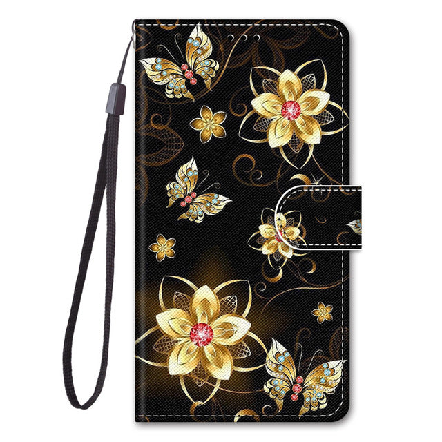 Wallet Case For Xiaomi Redmi 6a 6 Pro 7 7a Go K20 Pro Case Flip Phone Cover Luxury Leather Stand Protective Cart Slot Holder
