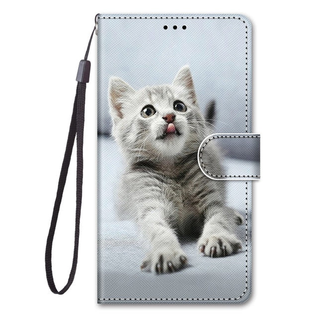 Wallet Case For Xiaomi Redmi 6a 6 Pro 7 7a Go K20 Pro Case Flip Phone Cover Luxury Leather Stand Protective Cart Slot Holder