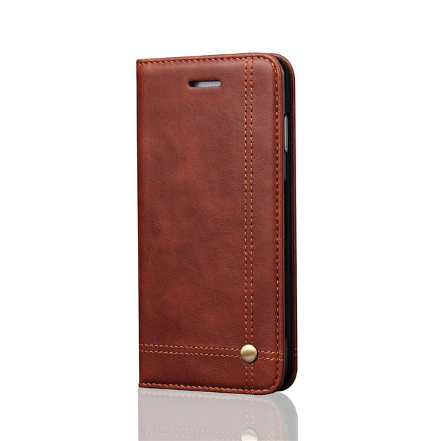 Luxury Retro Slim Leather Flip Cover For Xiaomi Redmi Note 8 / 8T / 8 Pro Case Wallet Card Stand Magnetic Book Cover Phone Case