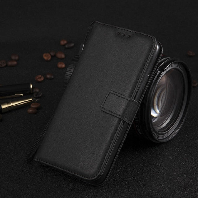 Note7 Note8 Note8T Funda Accessories Flip Wallet Leather Case For Xiaomi 8 9 Lite SE Redmi 7 7A 8 8A Note 4 6 7 8 Pro Card Cover
