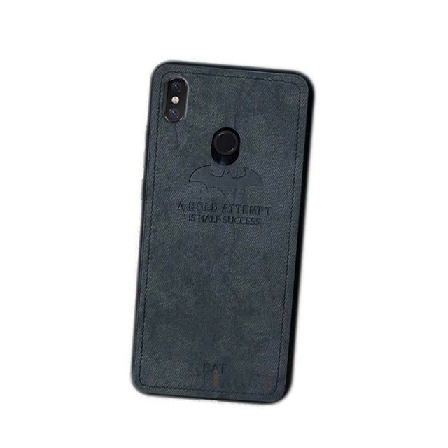 deer cloth phone case on for xiaomi redmi note 7 5 4 4x 6 pro k20 global leather tpu back cover coque