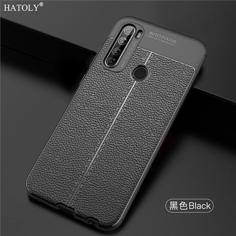 For Xiaomi Redmi Note 8T Case Cover Luxury Leather Soft Silicone Back Cover Redmi Note 8 T Phone Bumper Case For Redmi Note 8T
