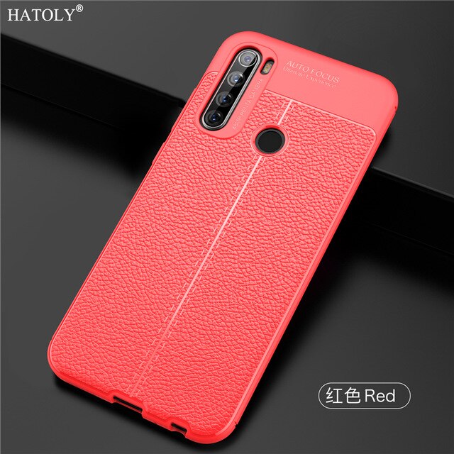 For Xiaomi Redmi Note 8T Case Cover Luxury Leather Soft Silicone Back Cover Redmi Note 8 T Phone Bumper Case For Redmi Note 8T