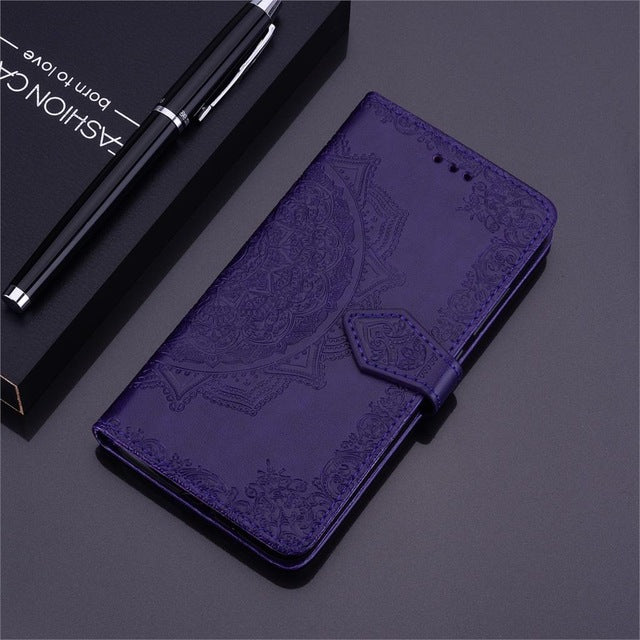 Honor 7A Case On for Honor 7A DUA-L22 Case silicone 5.45 Flip Leather Phone Case For Huawei Honor 7A 7 A Russia Honor 7A Case