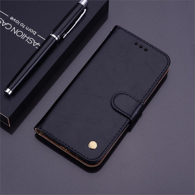 Honor 7A Case On for Honor 7A DUA-L22 Case silicone 5.45 Flip Leather Phone Case For Huawei Honor 7A 7 A Russia Honor 7A Case