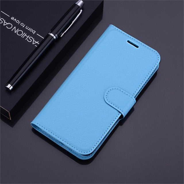 Honor 7A Case On for Honor 7A DUA-L22 Case silicone 5.45 Flip Leather Phone Case For Huawei Honor 7A 7 A Russia Honor 7A Case