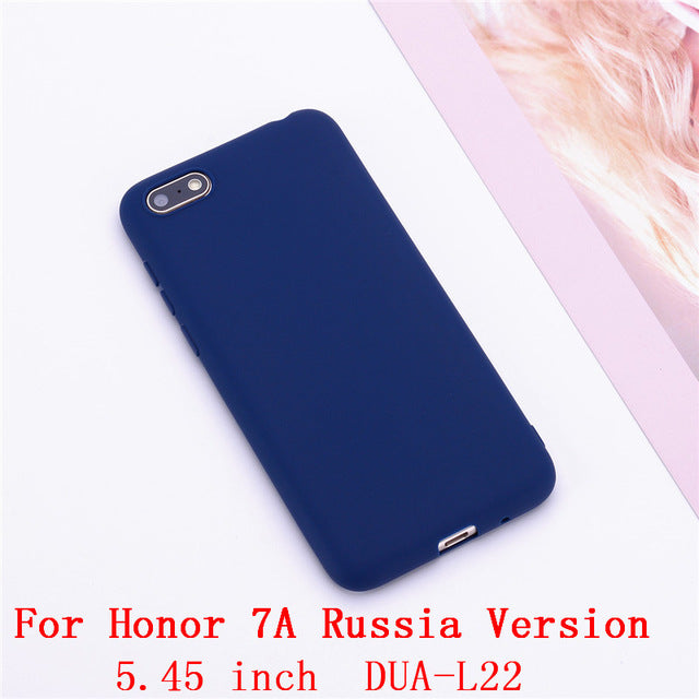 Honor 7A Case On for Honor 7A DUA-L22 Case silicone 5.45 Flip Leather Phone Case For Huawei Honor 7A 7 A Russia Honor 7A Case