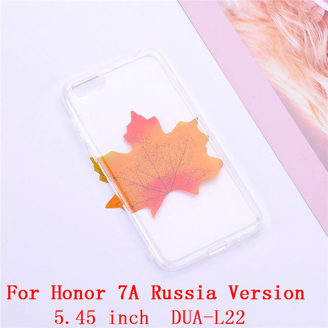 Honor 7A Case On for Honor 7A DUA-L22 Case silicone 5.45 Flip Leather Phone Case For Huawei Honor 7A 7 A Russia Honor 7A Case